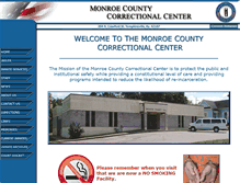 Tablet Screenshot of monroecountyjail.net